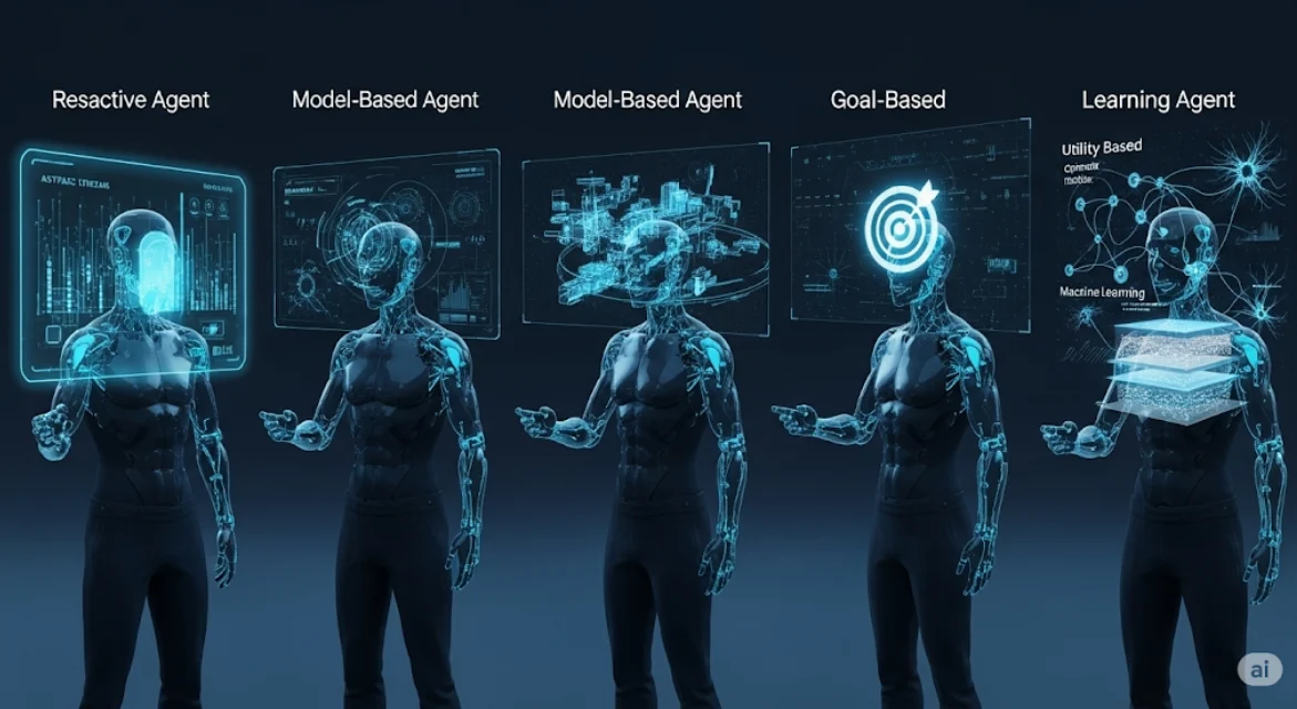 5 types of AI agents