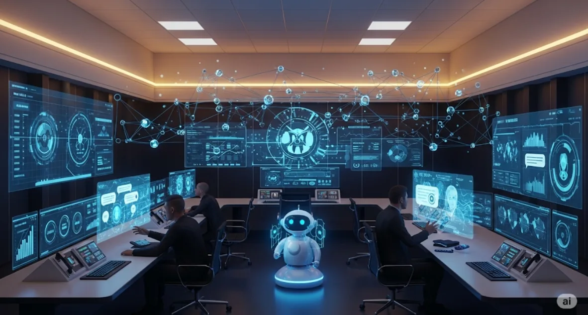 how do AI agents work