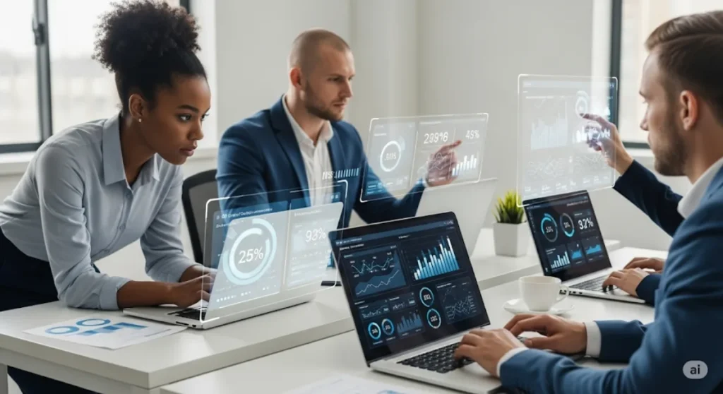 how to use AI for business analytics