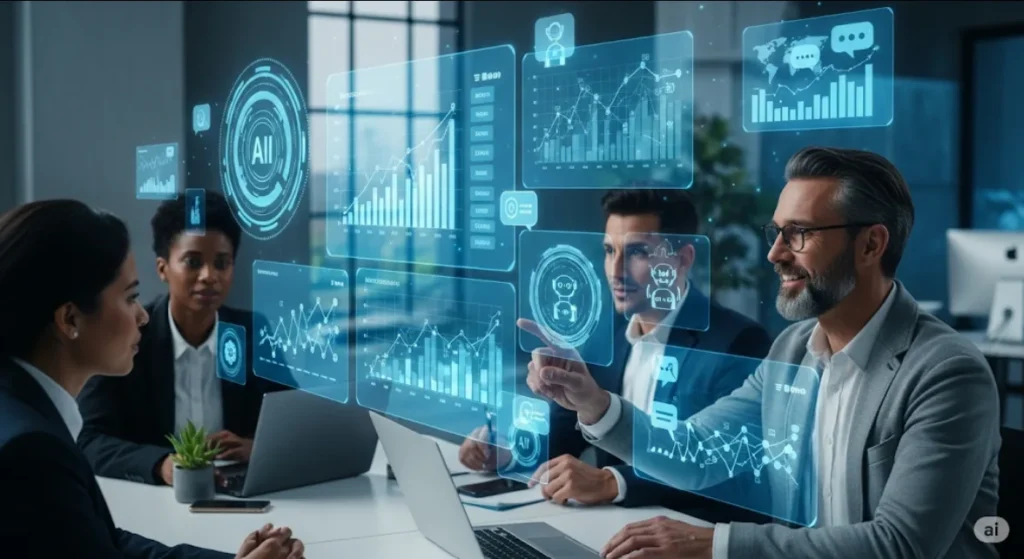 how to use AI for business growth