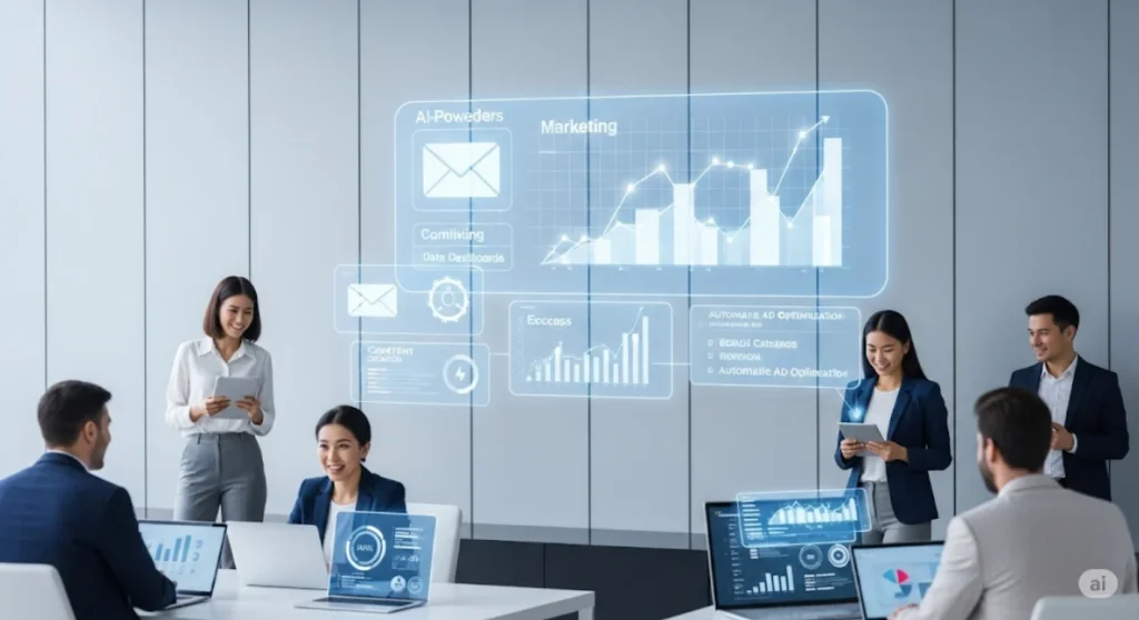 how to use AI for marketing my business