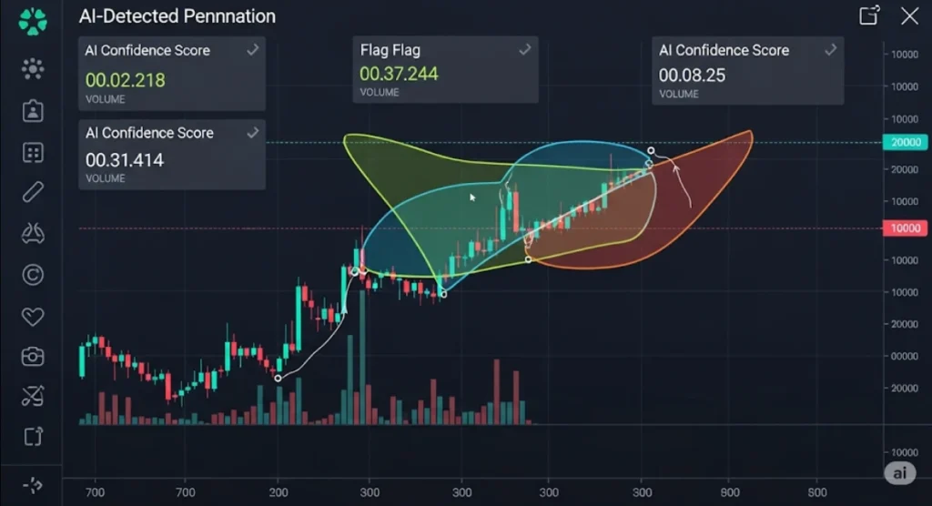 AI for detecting pennant and flag formations