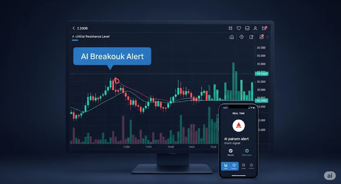 AI-generated chart breakout alerts