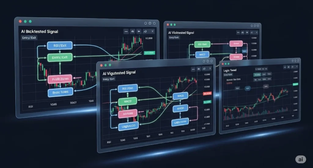 Free AI for trading strategies visualization